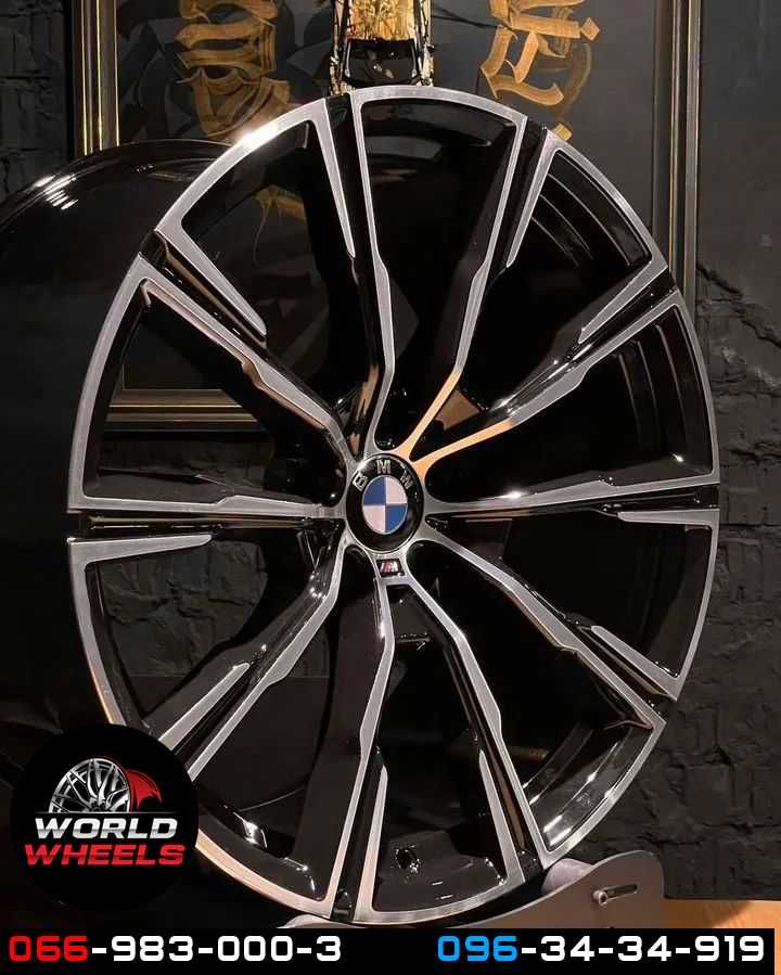 Диски разношир. BMW R20 X5m X6 X7 G05 G07 G06 G30 G11 G01 740 m 5x112