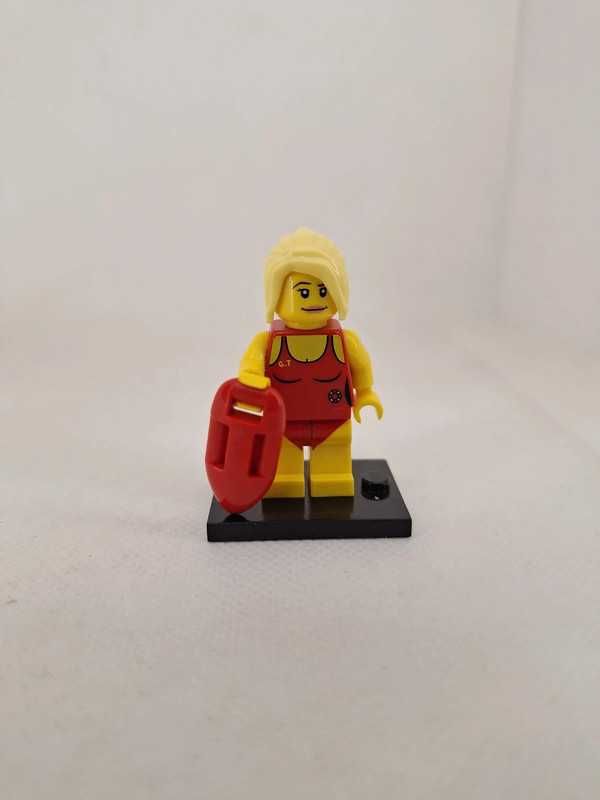 Oryginalna minifigurka lego series 2 col02-8 lifeguard