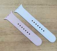 Для Apple watch браслет, ремінець новий білий та рожевий S, M, L