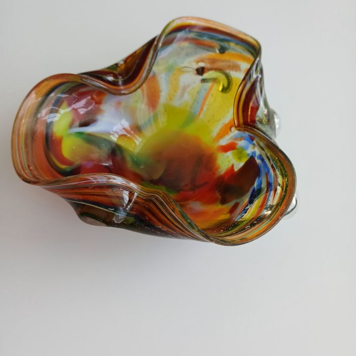 Żadka popielniczka Stanisława Machę PRL. Ząbkowice.