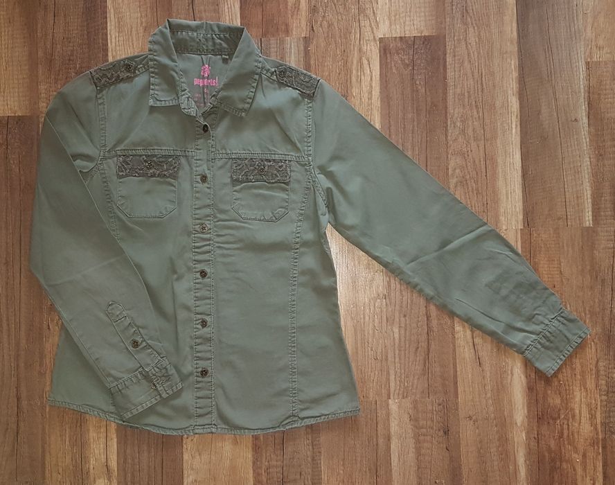 Koszula khaki rozm 146