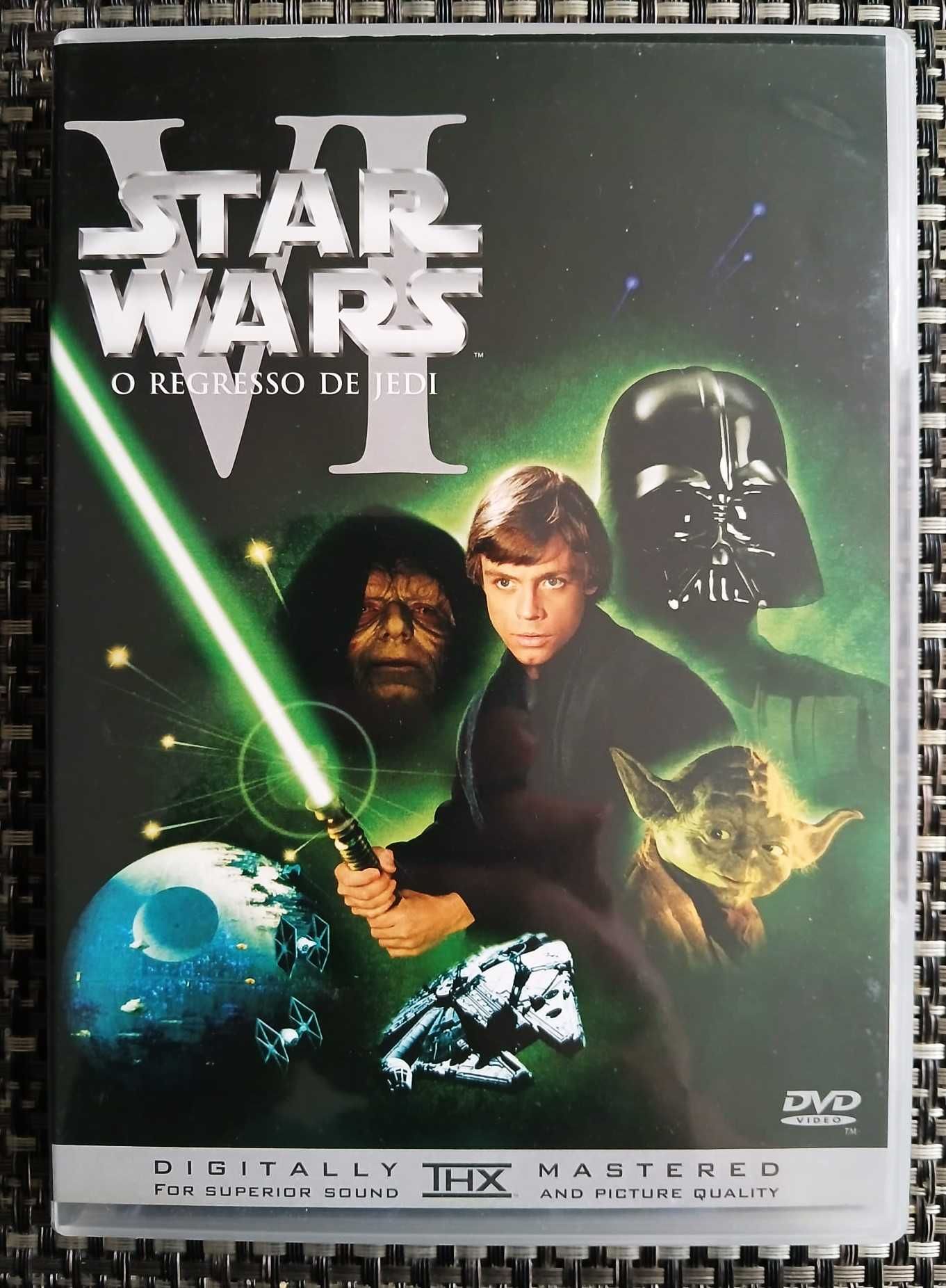 Star Wars - Trilogia - Episódios IV, V, VI - DVDs Muito Bom Estado