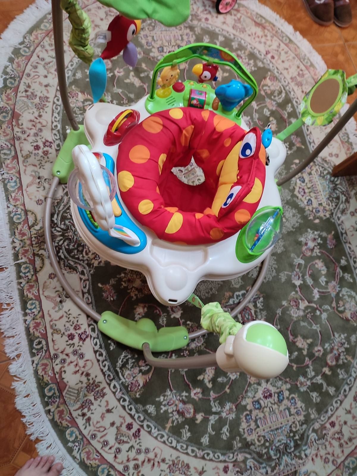 Прыгунки пострибайко  Fisher Price Тропический лес