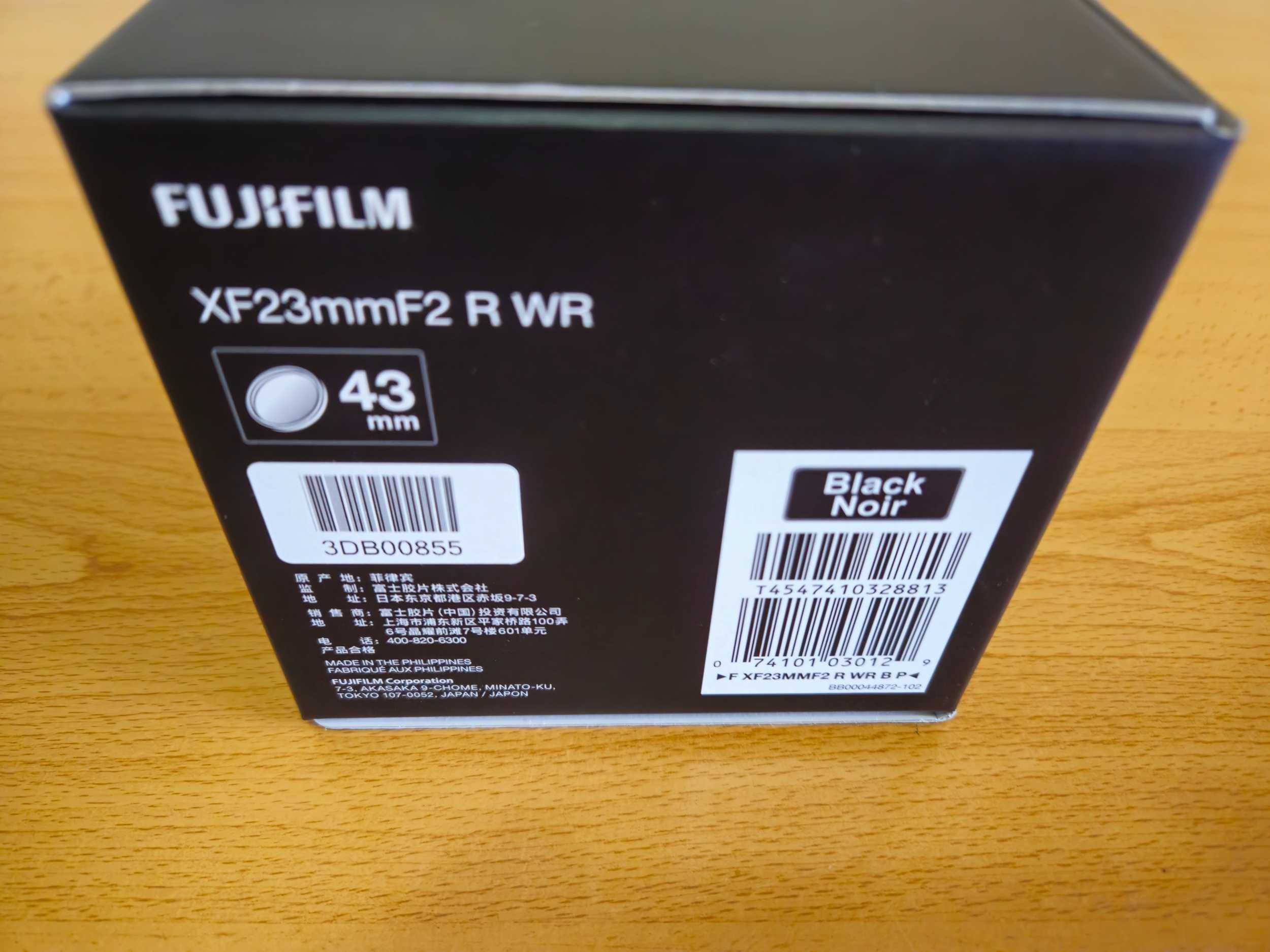 Fujinon XF23mm F2 - IMACULADA (com 2 meses de uso)