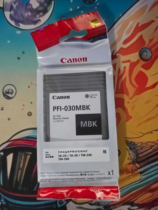 Tinteiro Original Canon PFI-030MBK (Matte Black)