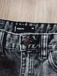 Spodnie jeansy Sinsay damskie rozmiar 34