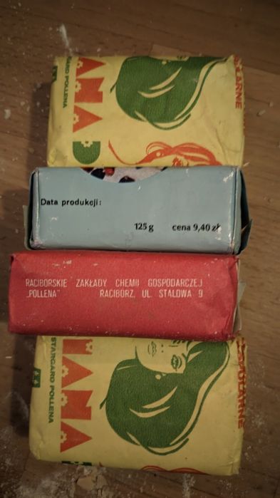Mydła toaletowe PRL 4 szt Diana Karat For You