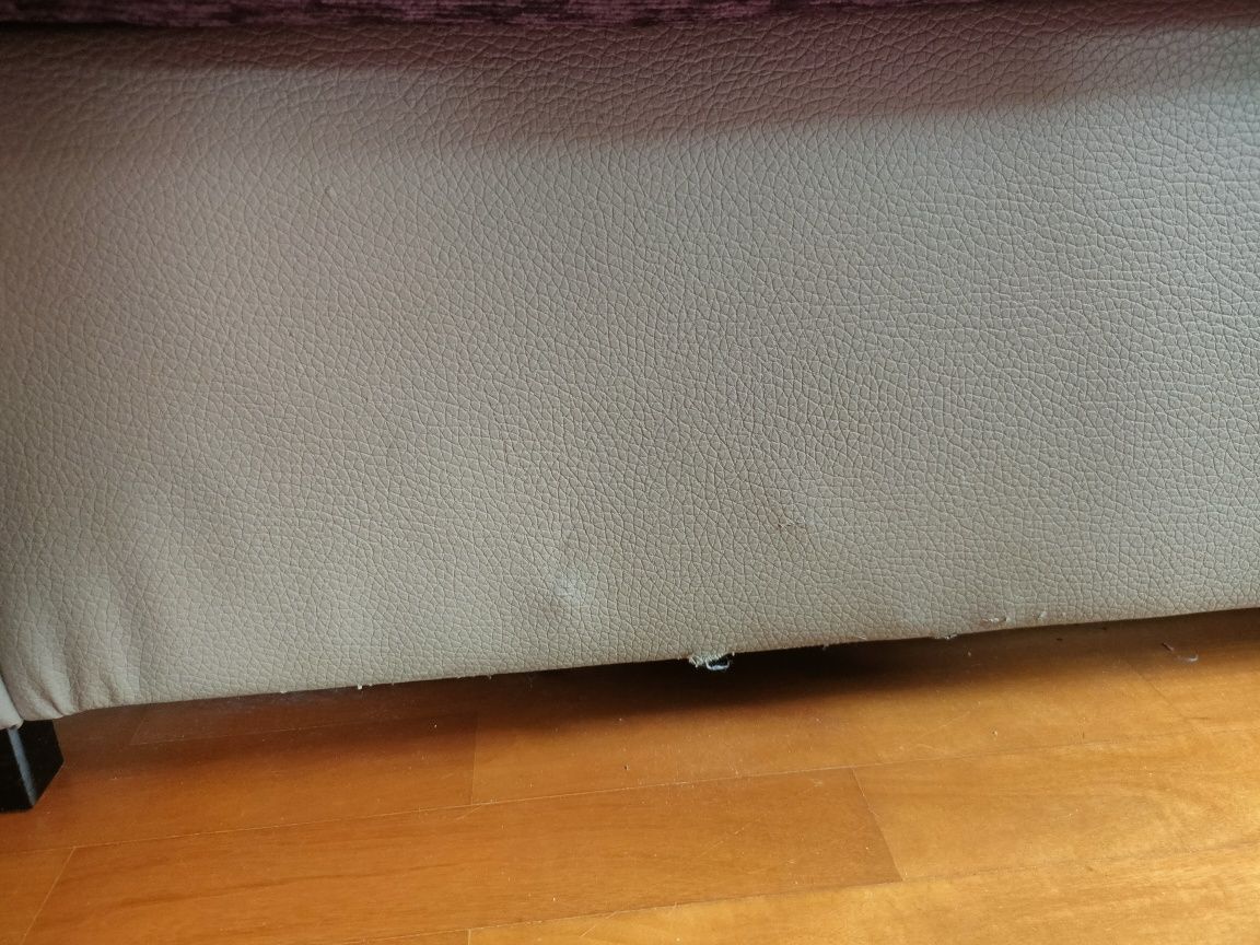 Sofá Chaise Longue 3 lugares+ puffs Novo Preço!
