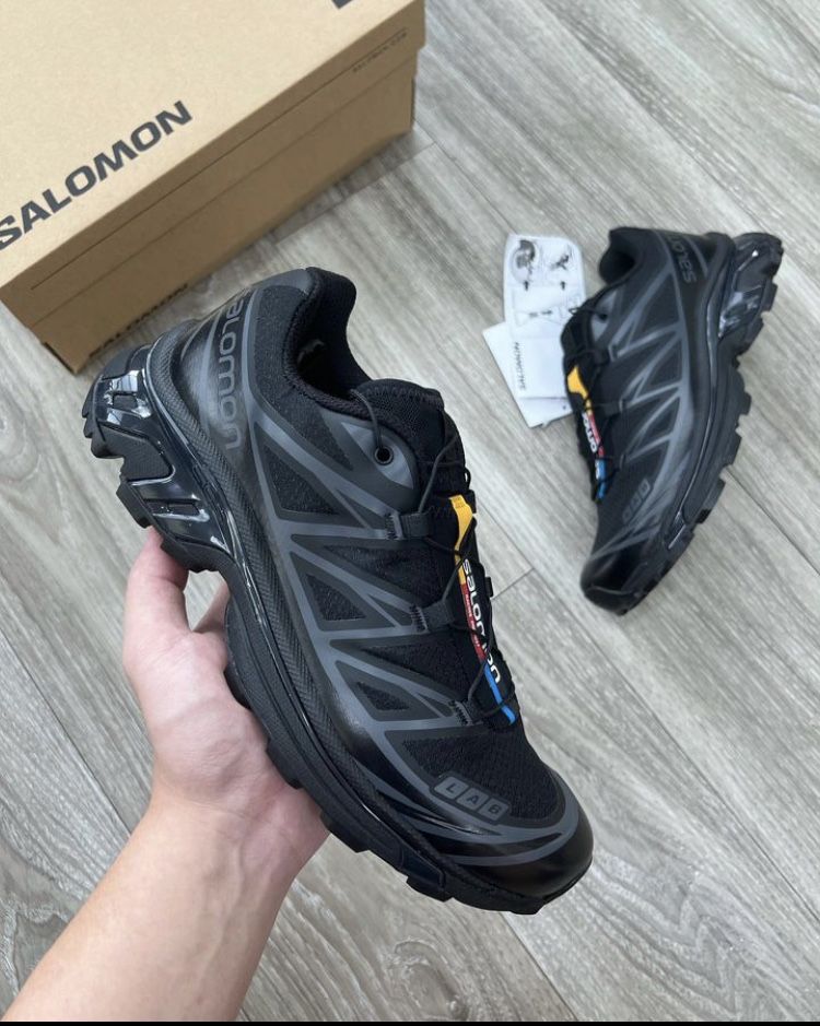 (БЕЗ ПЕРЕДОПЛАТИ)Salomon XT-6 GORE-TEX Саломон саламон гортекс чорні