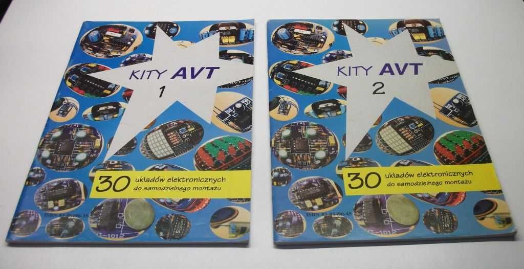 Kity AVT 30 układów elektronicznych Tom 1 ,2, 3, 4, 5