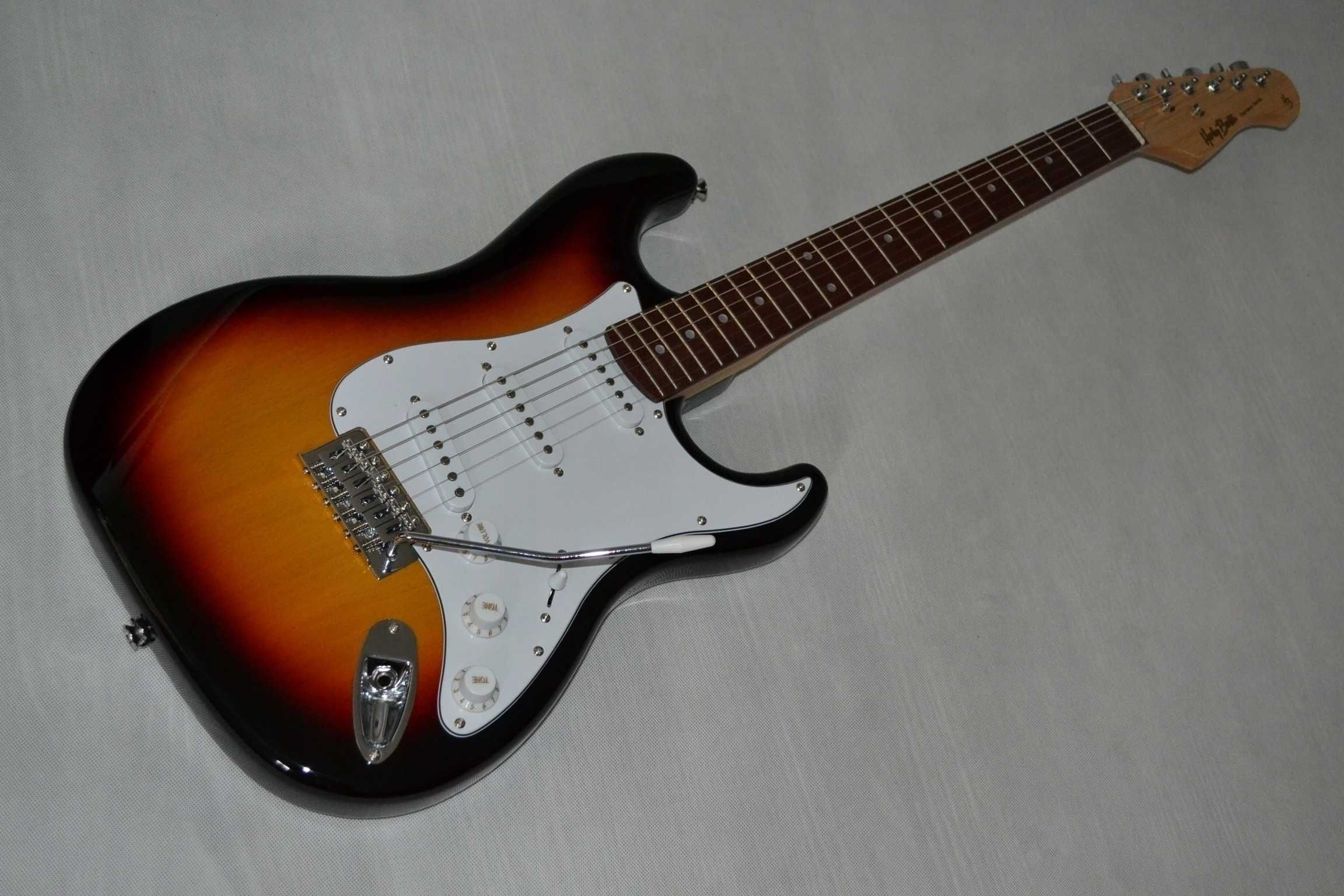 Harley Benton ST-20 SB nowa gitara STRATOCASTER - ustawiona!