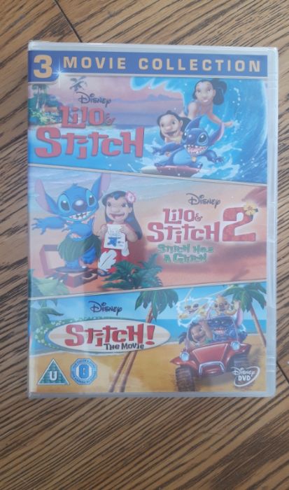 Lilo i Stitch + Lilo i Stich 2 + the movie, kolekcja DVD Bez PL