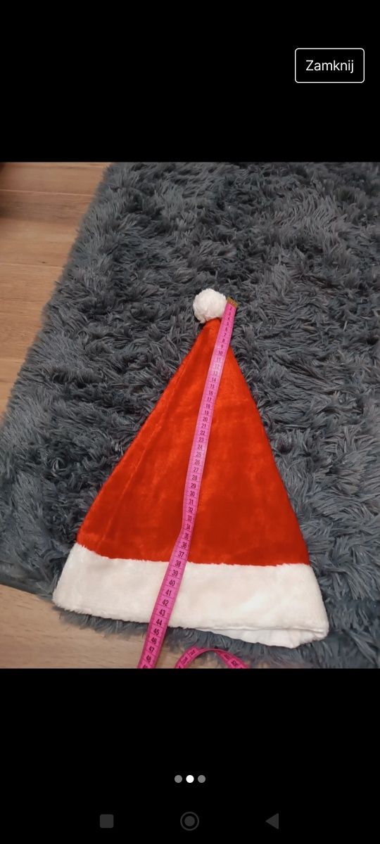 Czapka mikołajowa