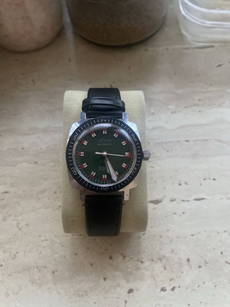 Zegarek NRD DDR lata 70 naręczny KOPP 25 JEWELS automatic