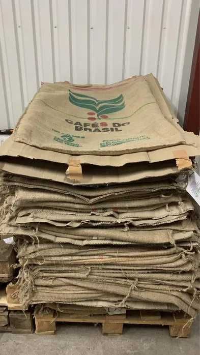 Мішки джутові  кавові  60кг -70 кг