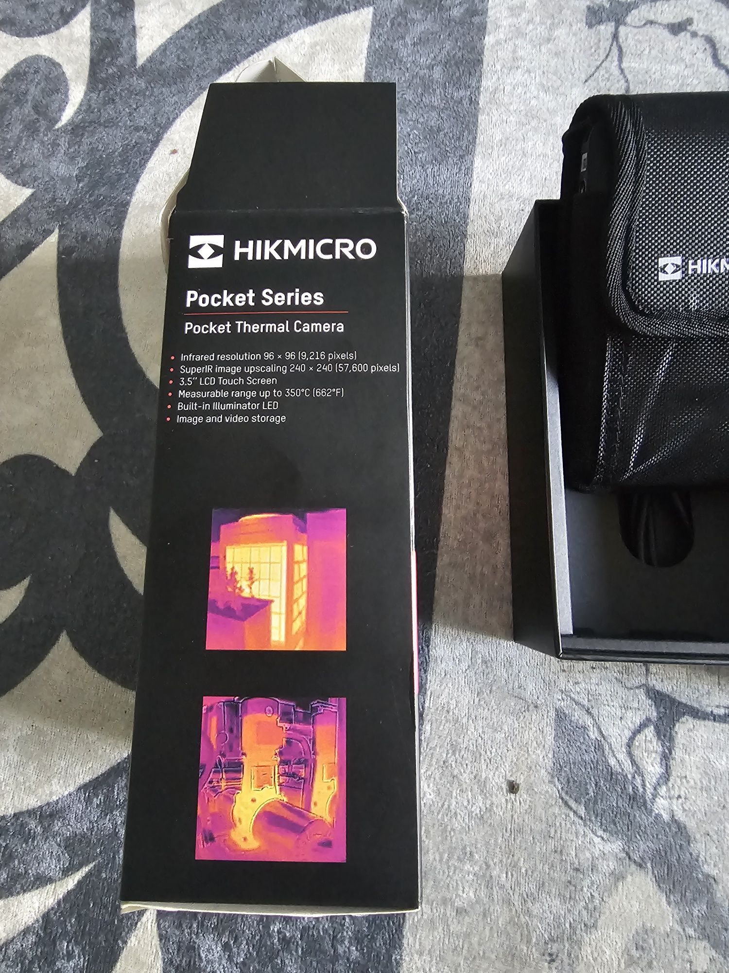 Kompaktowa kieszonkowa kamera termowizyjna HIKMICRO