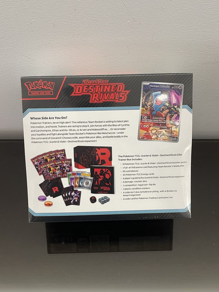 pokemon scarlet and violet destined rivals elite trainer box