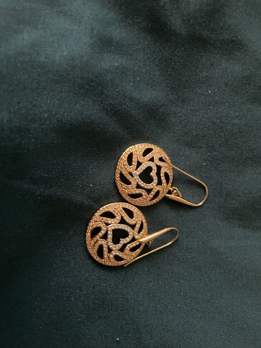 Серьги с камнями svarovski