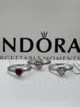 Каблучка Пандора Pandora кольцо сердце серце
