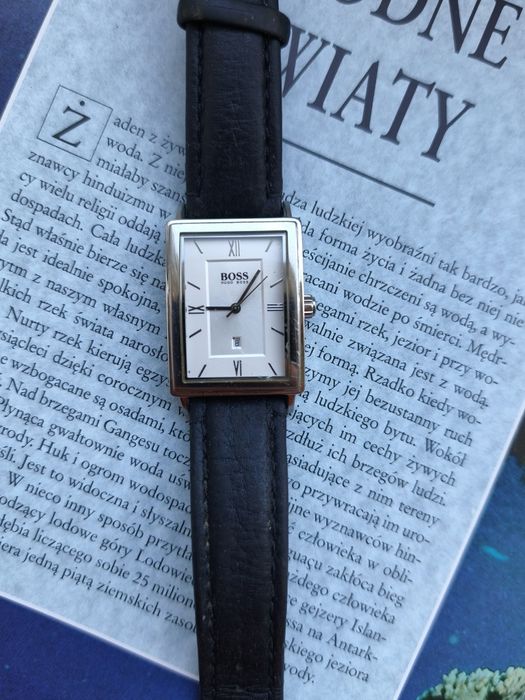 Zegarek Hugo Boss – elegancki, skórzany pasek, klasyczny design