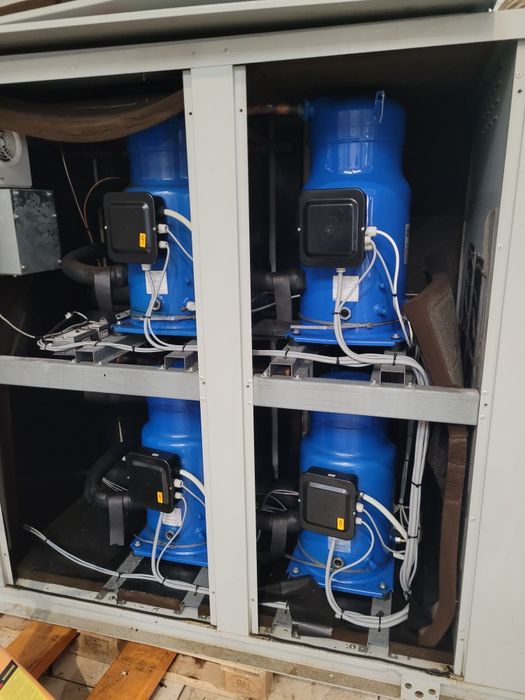 agregat wody lodowej 180kw chiller schładzacz odzysk