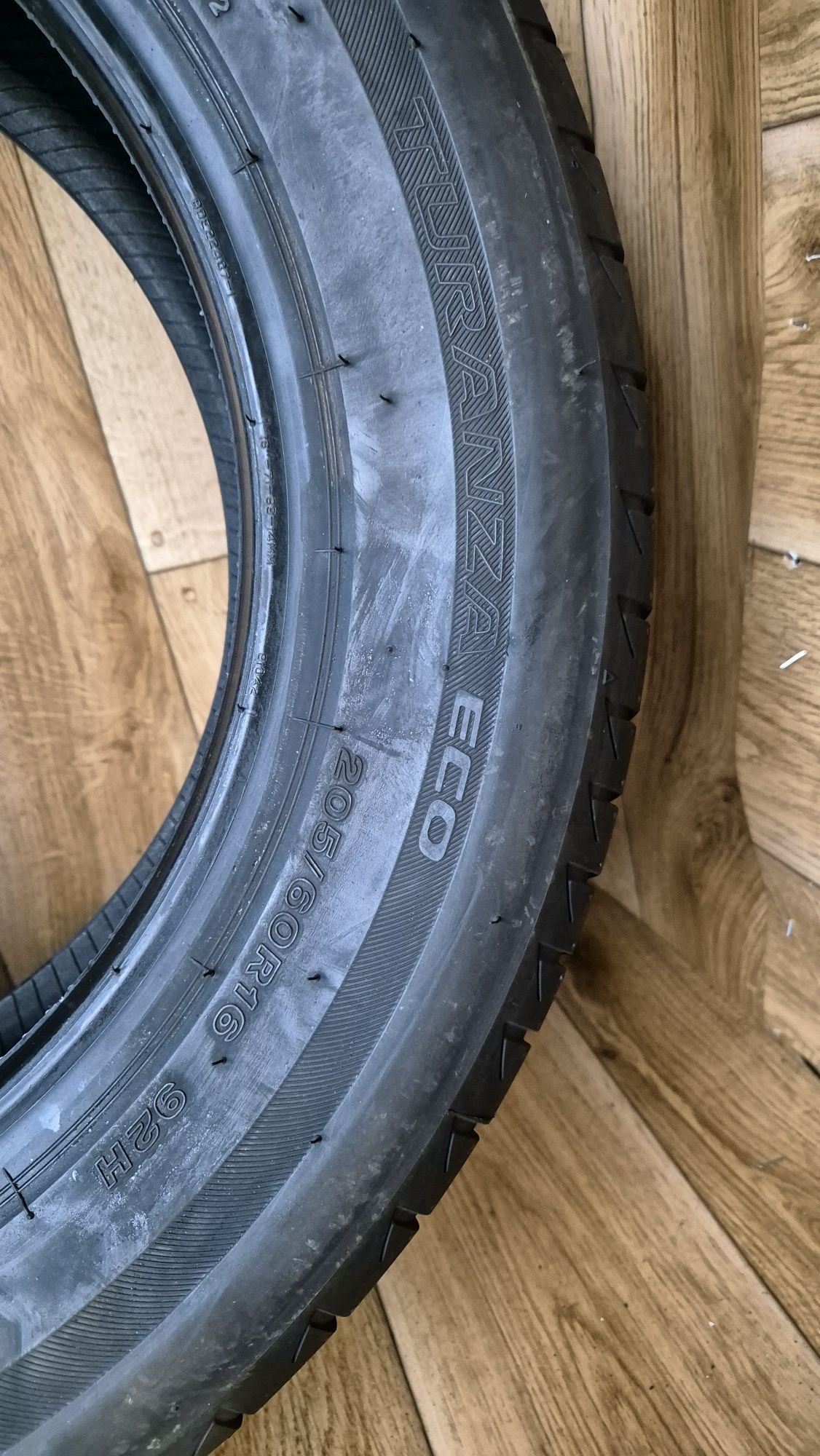 205/60/16 Bridgestone Komplet Nowe Demo Lato 22r