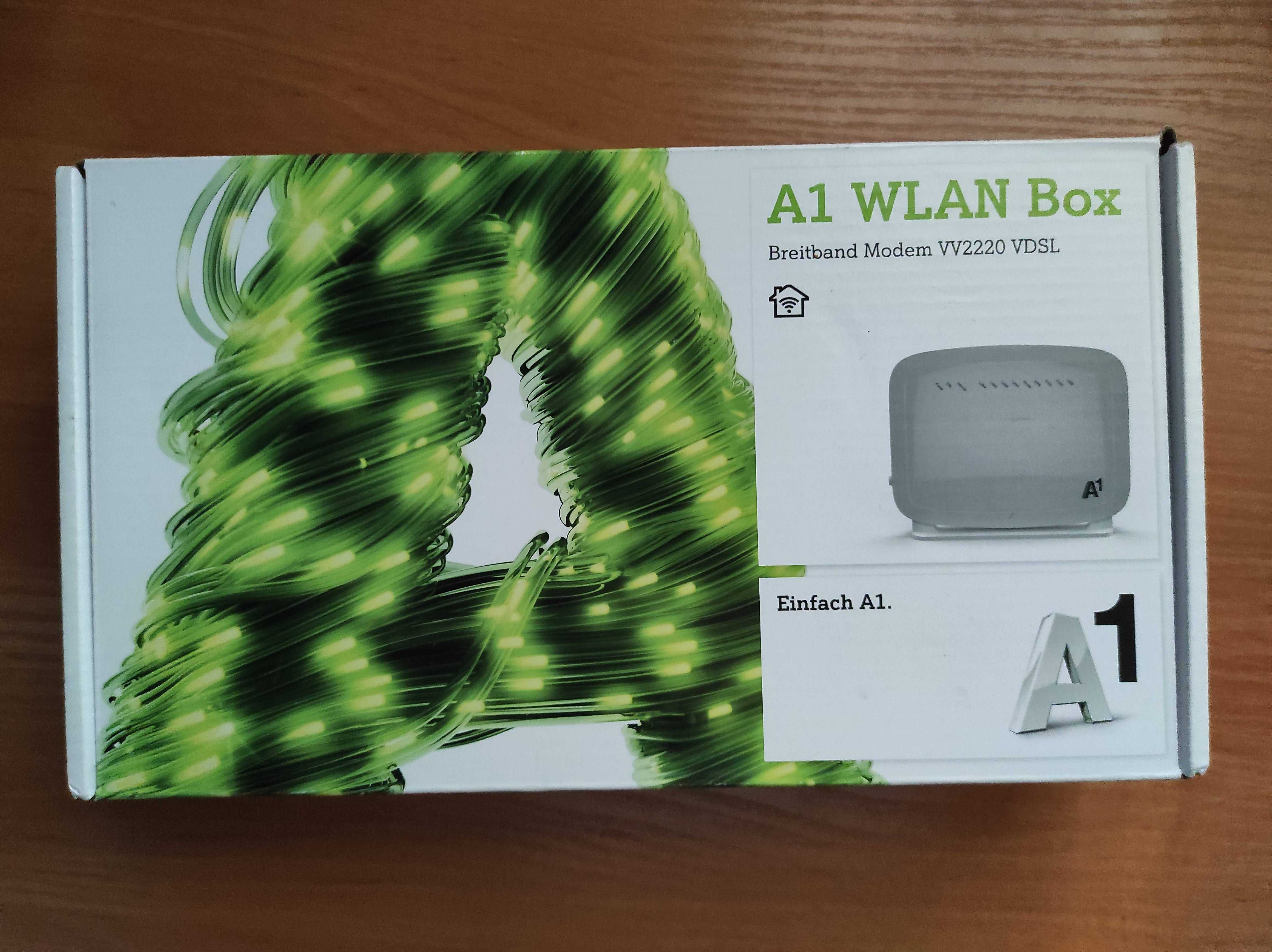 WLAN vDSL роутер A1 VV2220