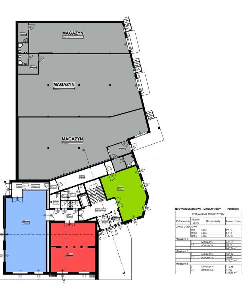 Hala z rampą 260m2 Dąbrowskiego525A Bezposrednio