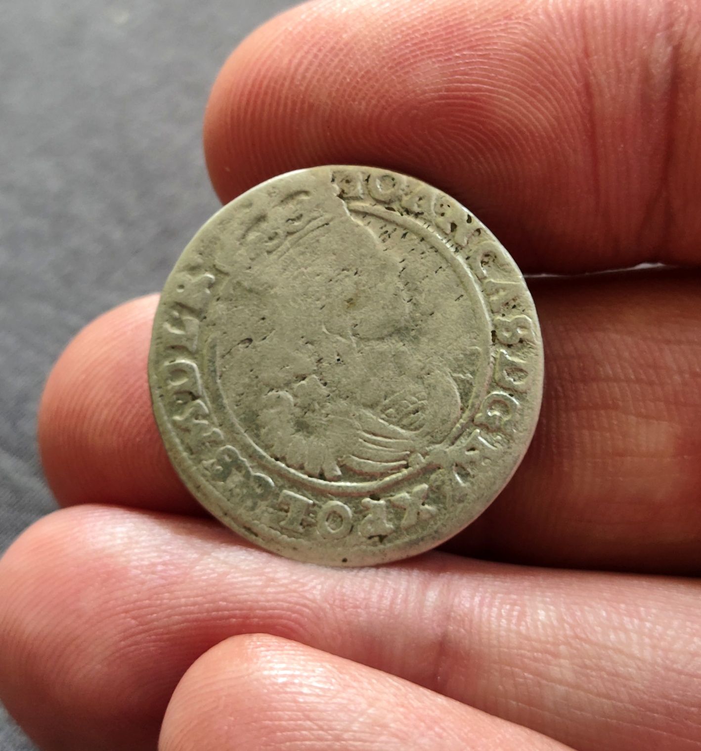 6 грош Ян Казимир 1663 р.