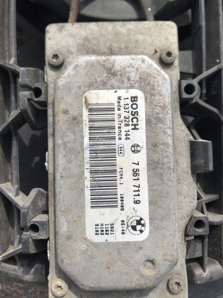 Касета радиаторов BMW E87 E81 Вентилятор радиатор БМВ Е87 Е81 n47