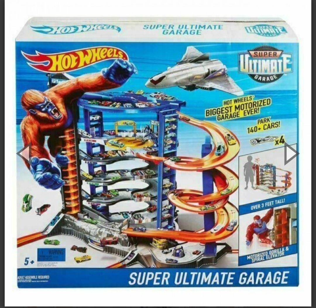 Трек гараж парковка hot wheels