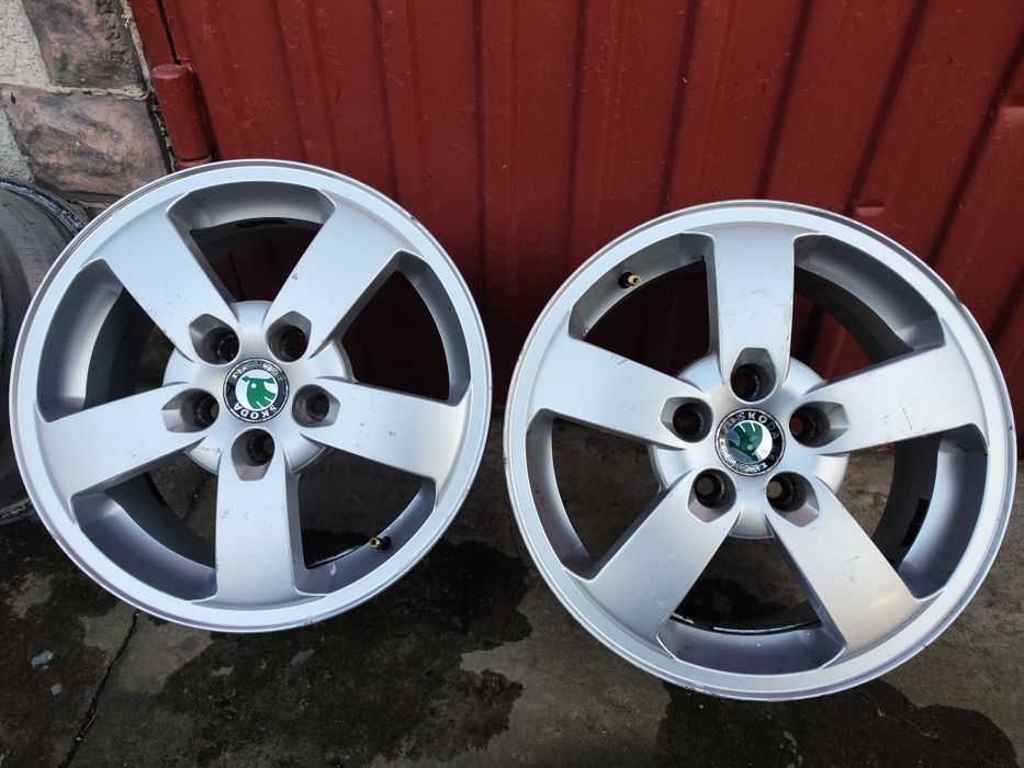 Продам диски 5×100 Skoda Fabia, Polo, Golf 4