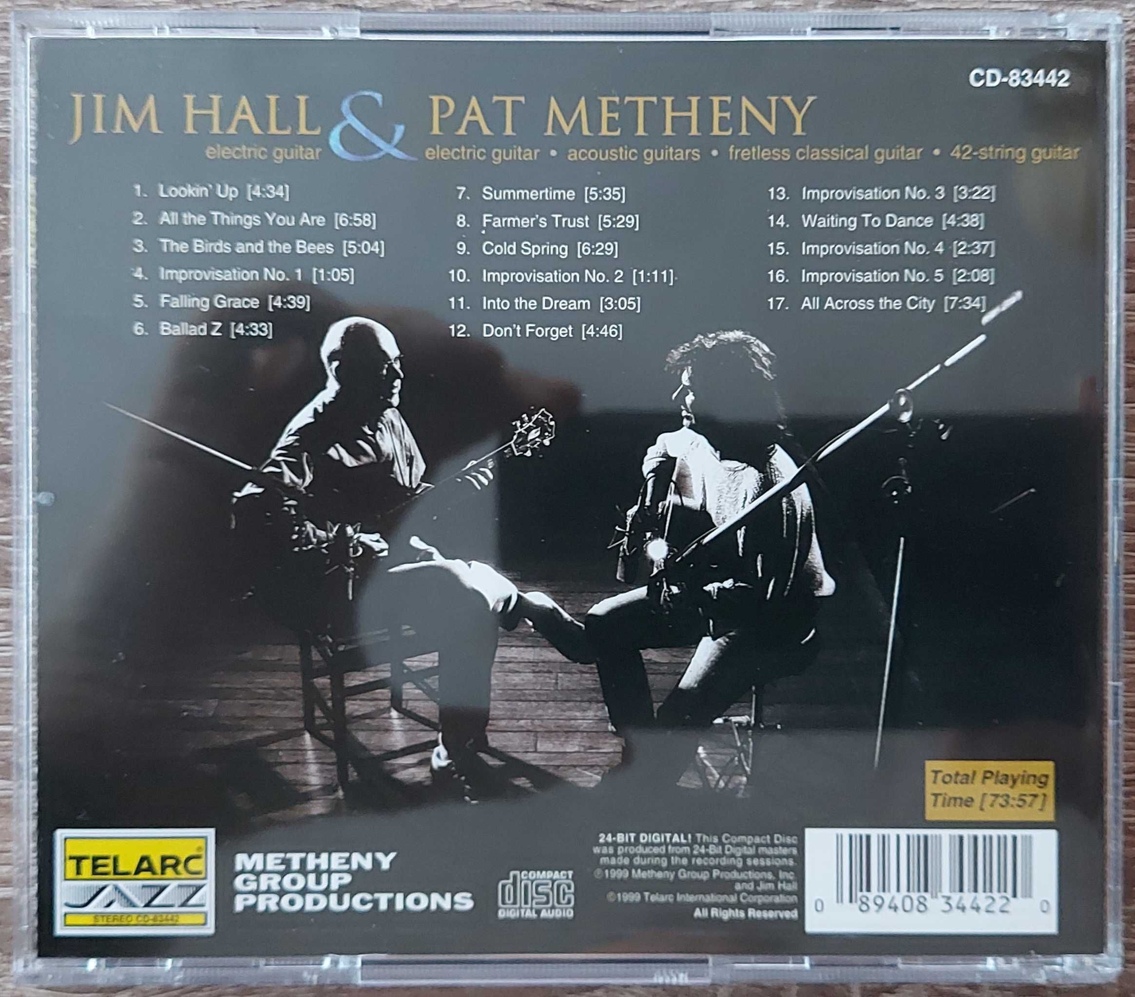Jim Hall & Pat Metheny – Jim Hall & Pat Metheny [Telarc US]