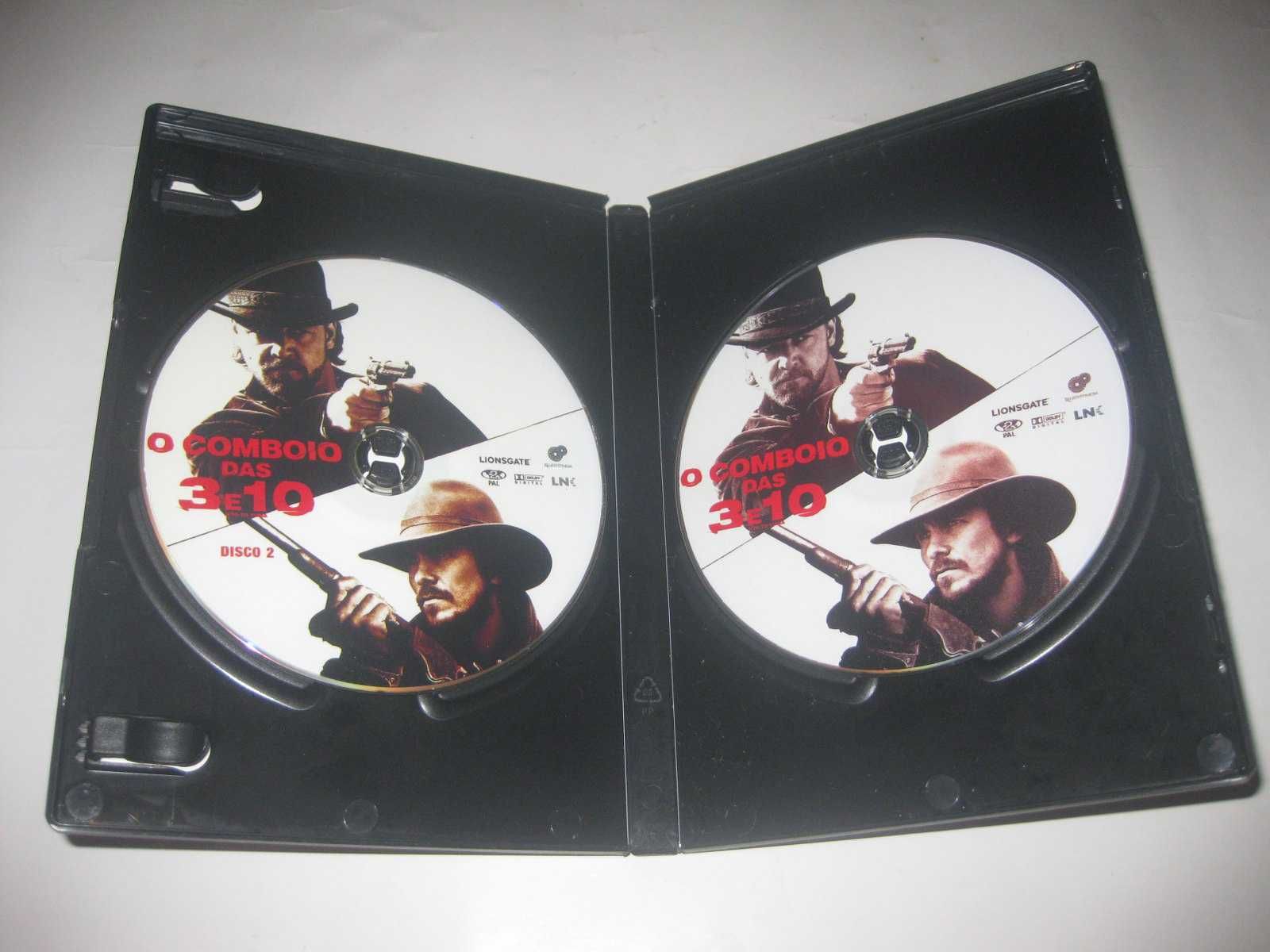 "O Comboio das 3 e 10" com Russell Crowe/Edição Especial com 2 DVDs