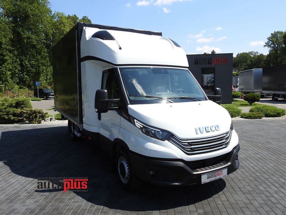 Iveco DAILY 35S18 NOWY PLANDEKA 8 PALET TEMPOMAT NAWIGACJA LEDY AUTOMAT HI-MATIC GWARANCJA PRODUCENTA  180KM  fabrycznie nowe, dostępne od ręki, minimum formalności