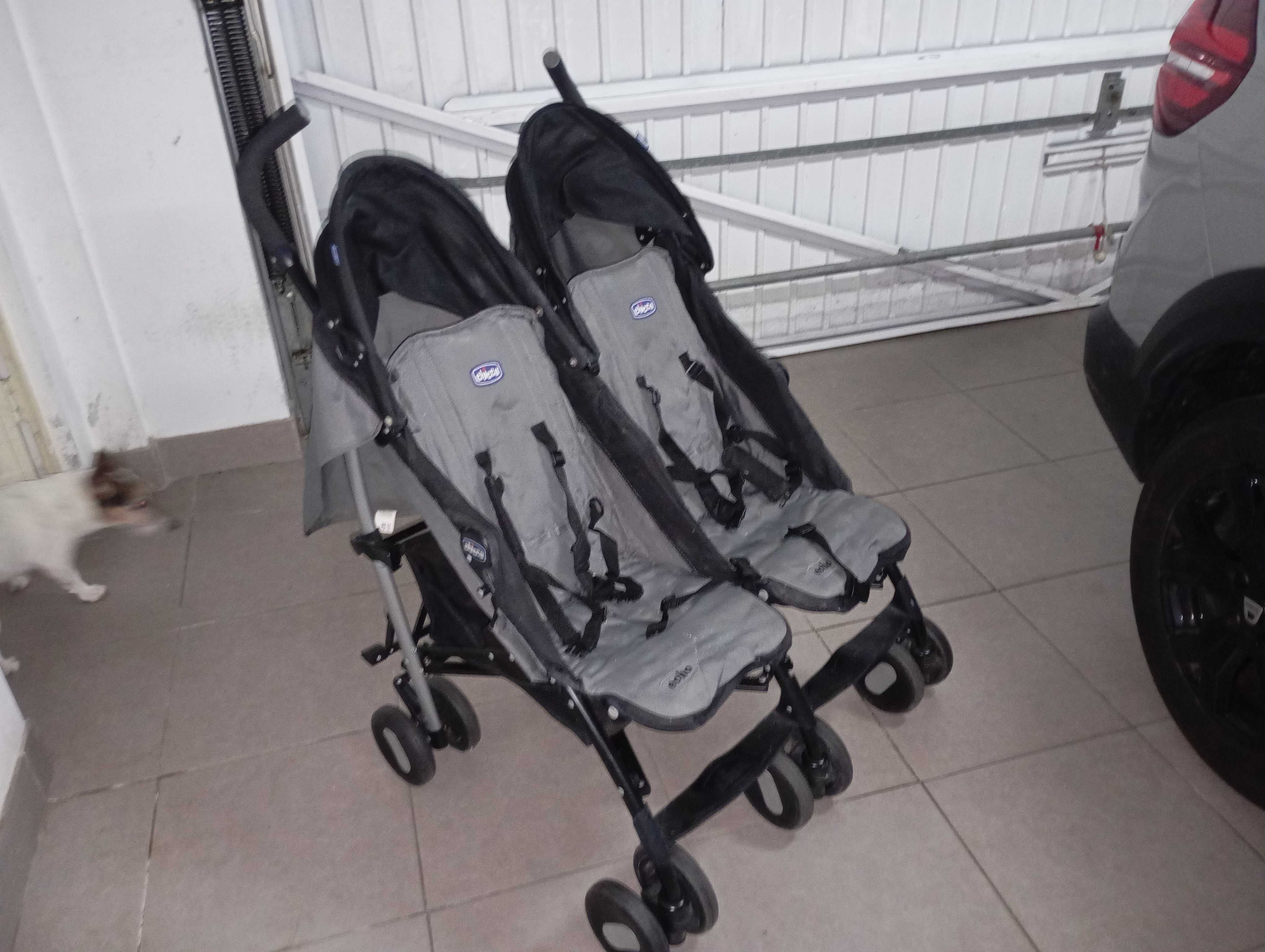Carrinho de passeio gémeos