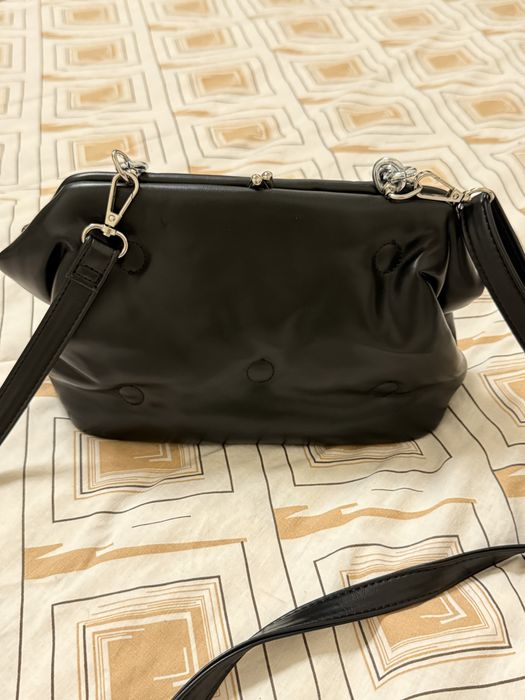 Жіноча сумочка, чорна сумка, сумка через плече