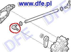 Przegub drążka kierowniczego do Iveco Daily 2014-> ,  górny