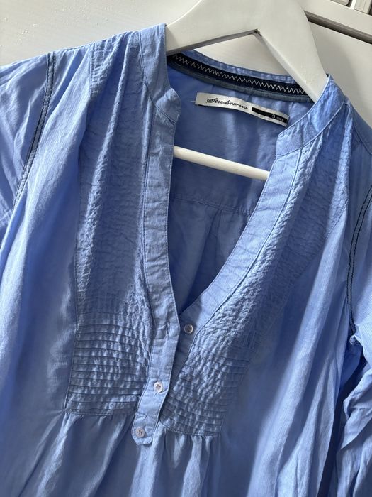 Niebieska bluzka stradivarius s