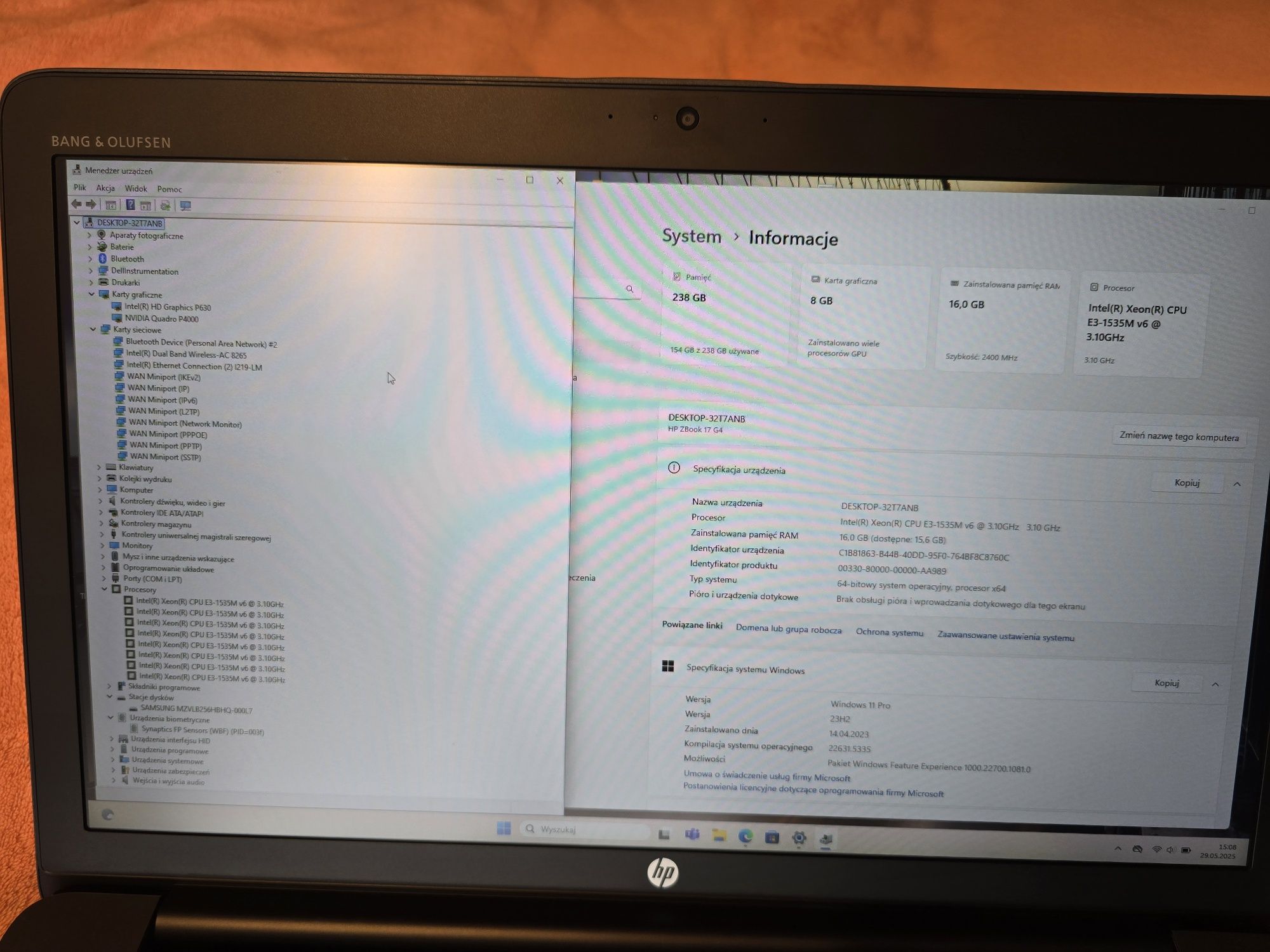 HP ZBook 17 G4 – Profesjonalna mobilna stacja robocza Xeon_Quadro_SSD