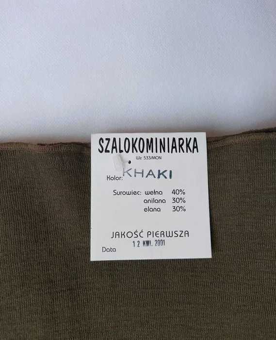 Komin szalo kominiarka wz 533/MON: szara, khaki i czarna WP