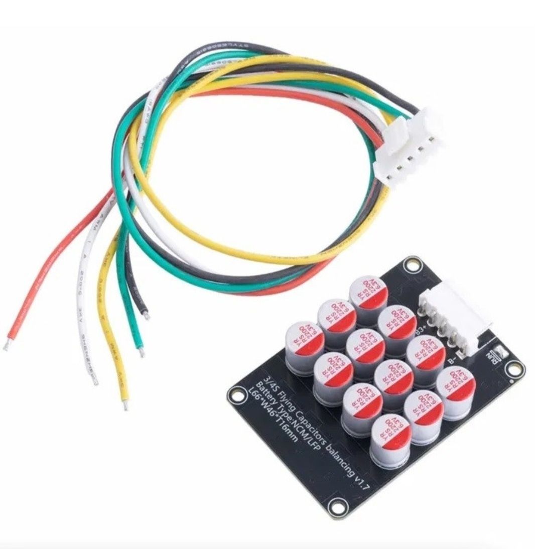 Активний конденсаторний балансир 3-4s 5A Li-ion/Lifepo4/Li-po