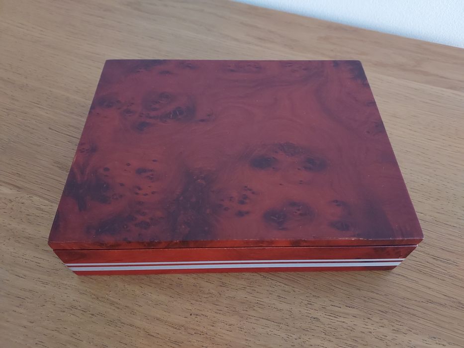 Caixa de madeira com Sommelier Orient Express