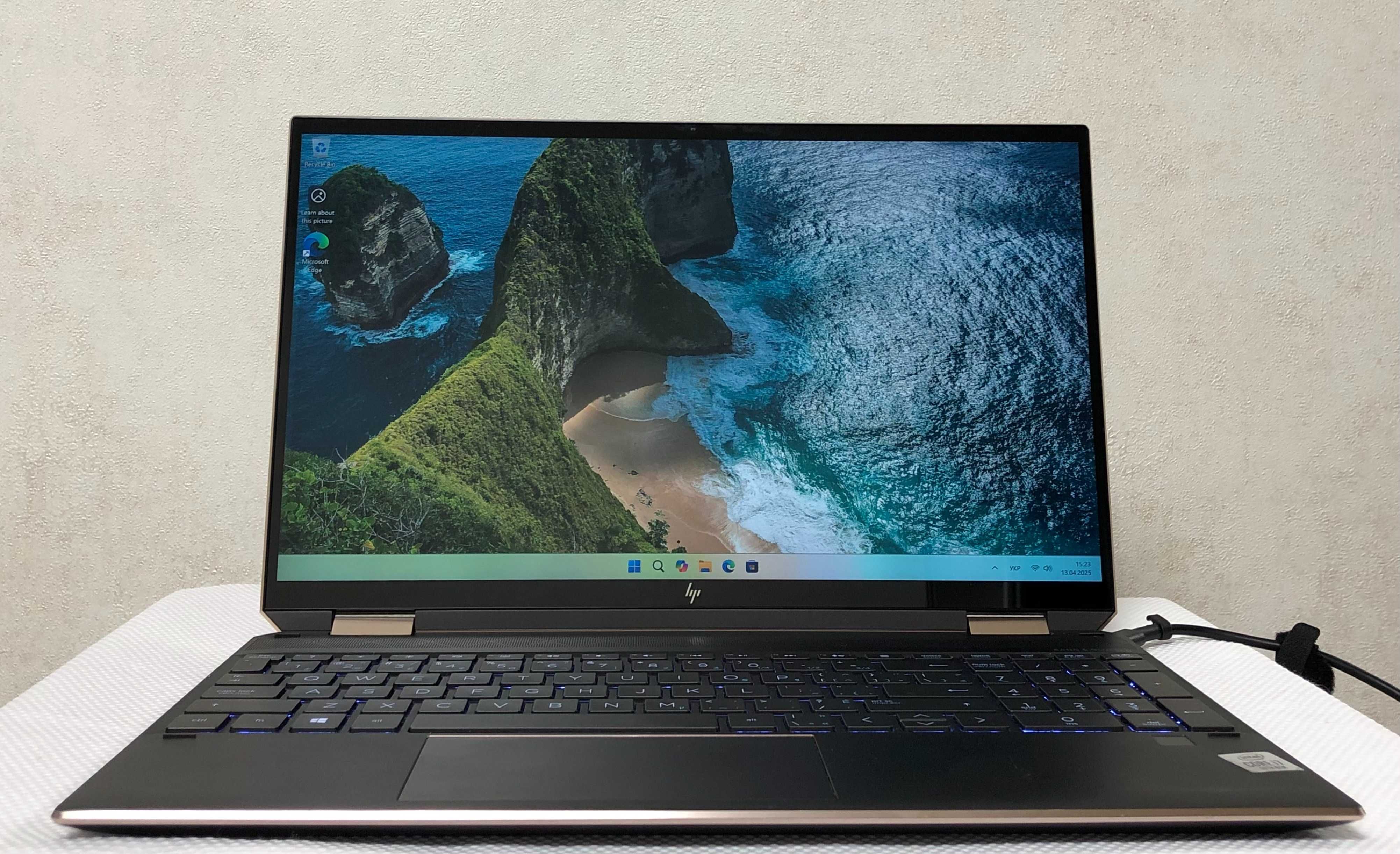 Сенсорний ноутбук HP Spectre x360 4k 15.6 IPS i7-10510u MX330 16/512gb