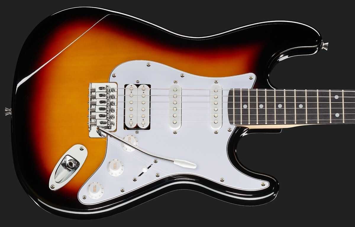 Нова електрогітара Harley Benton ST-20HSS SB Standard Series | ХІТ