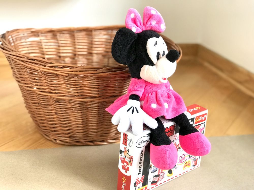 Minnie Mouse Myszka Minnie maskotka puzzle Trefl