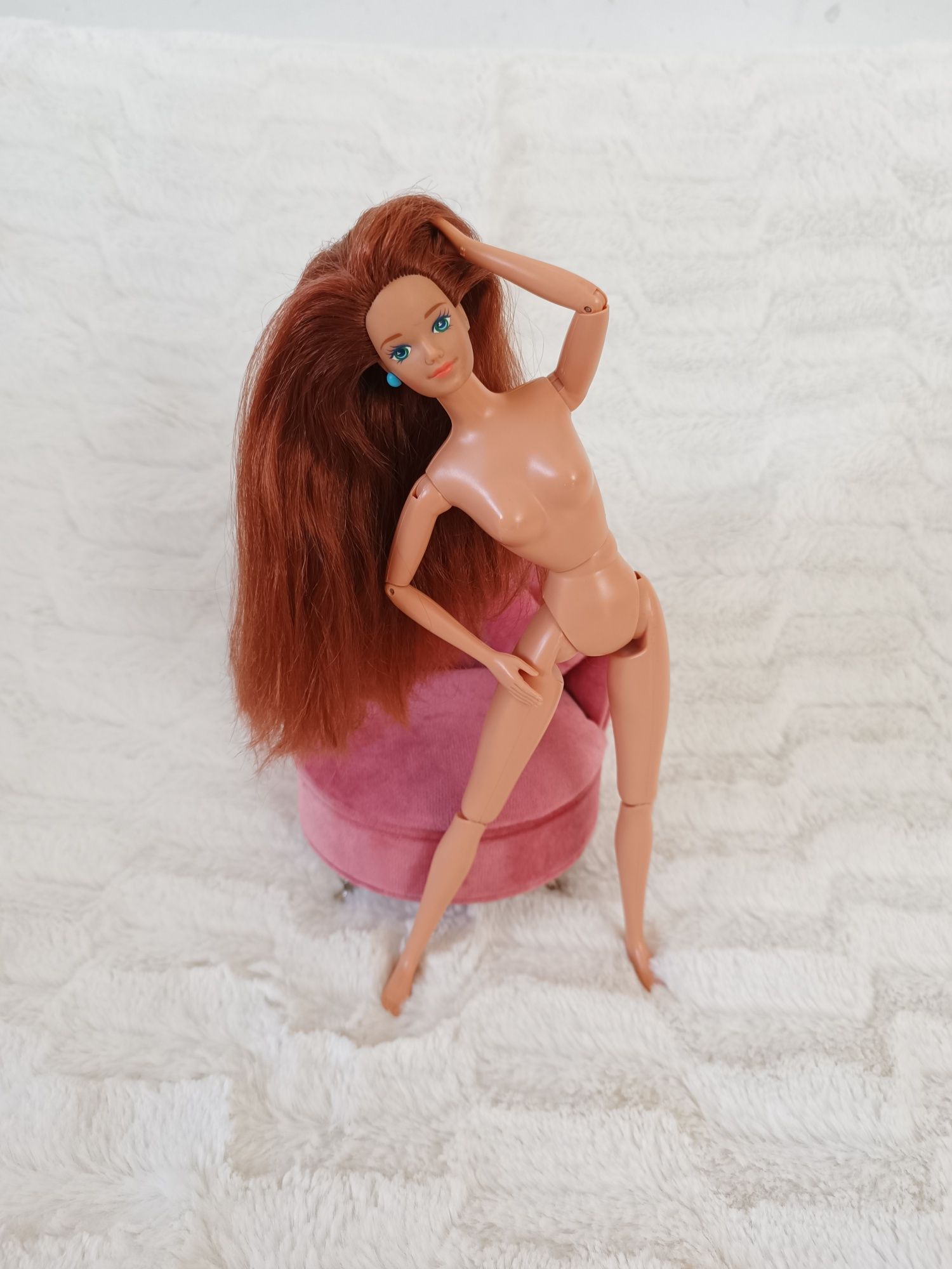 Lalka Barbie vintage Midge ruda 1985 made to move Mattel ruchome stawy