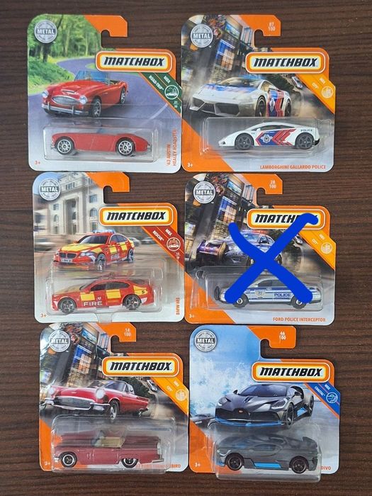 Машинки Matchbox Матчбокс