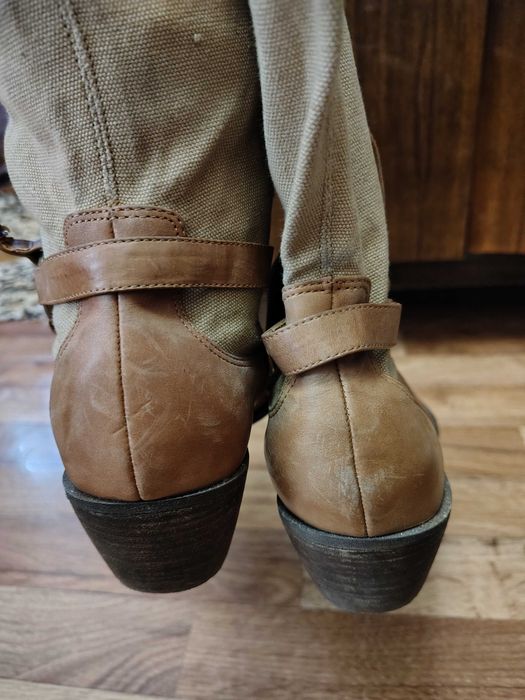 Чоботи напівчулки 41