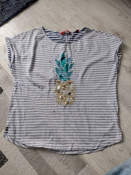 T-shirt bluzka na krótki rekaw damska M